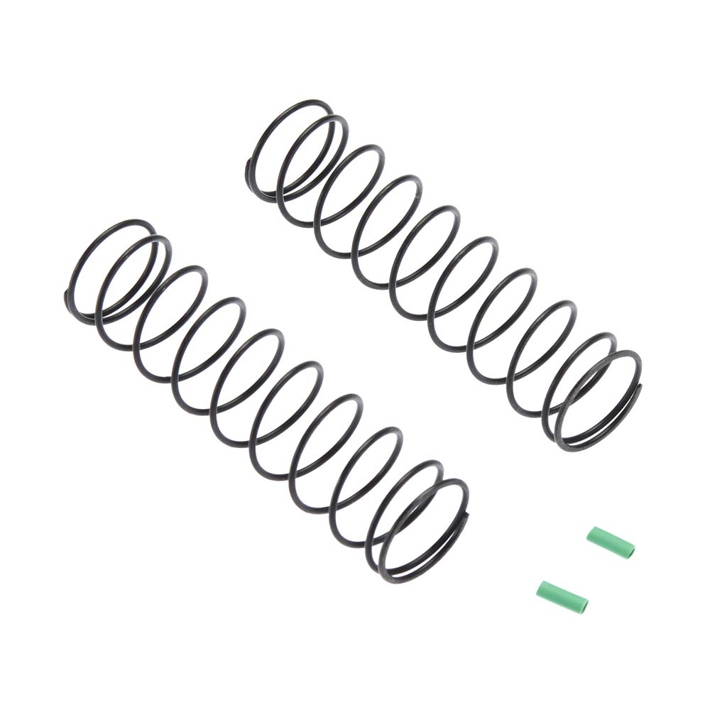 12mm Shock Springs 72mm Length 2.20 lb/in Spring Rate - Green Suspension Upgrade for RC Cars, Trucks & Off-Road Vehicles - Perfect for Bashing, Crawling & High-Performance Racing