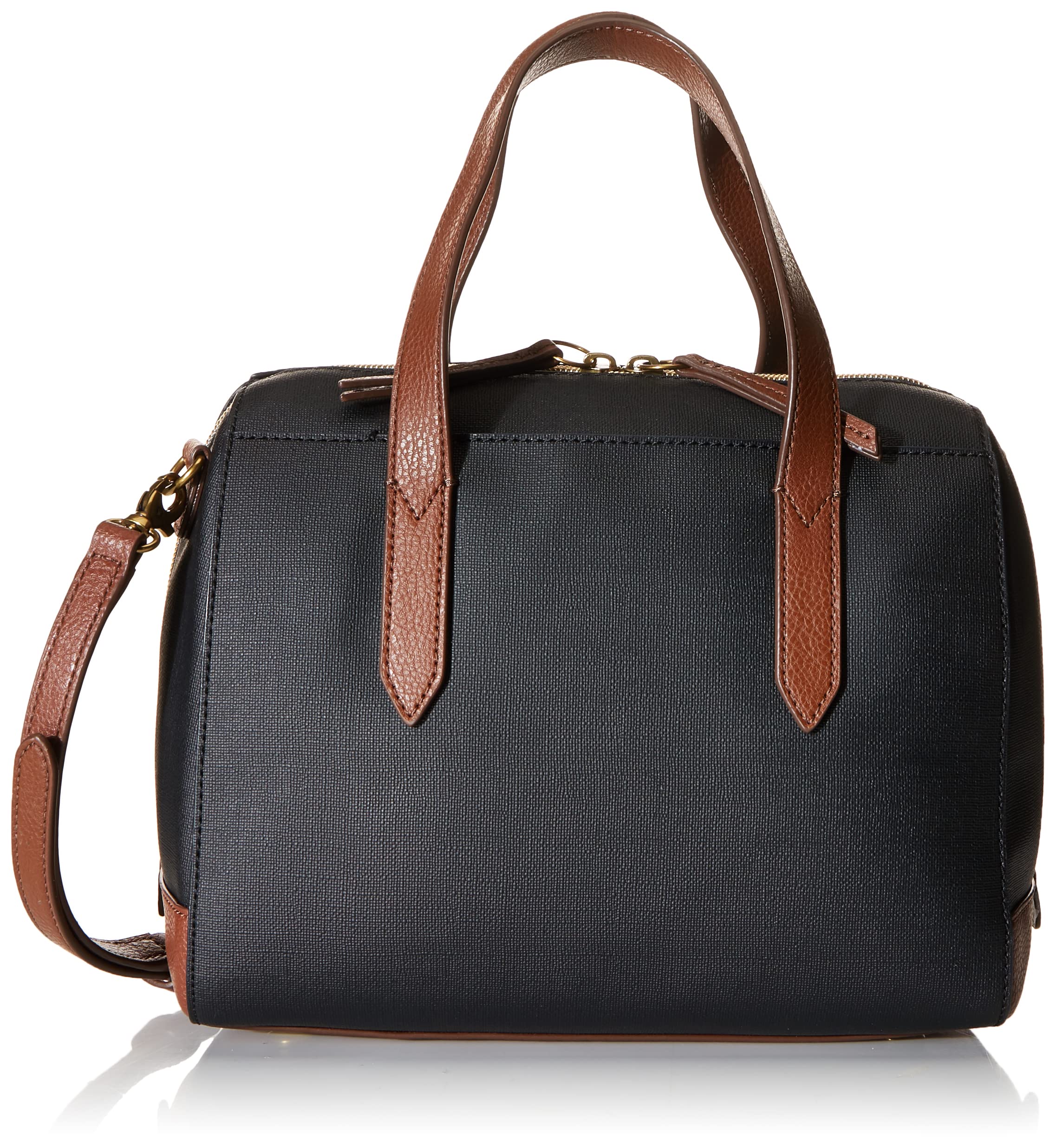 Fossil Women's Sydney Satchel Handbag - Genuine Leather Crossbody Purse for Work, Travel & Everyday Use