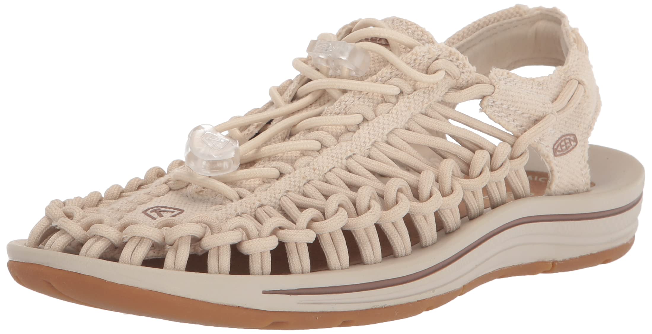 KEEN Women's Uneek Classic Two Cord Sandal - Comfortable Outdoor Hiking & Travel Sandals for Women - Perfect for Beach, Camping, and Summer Adventures