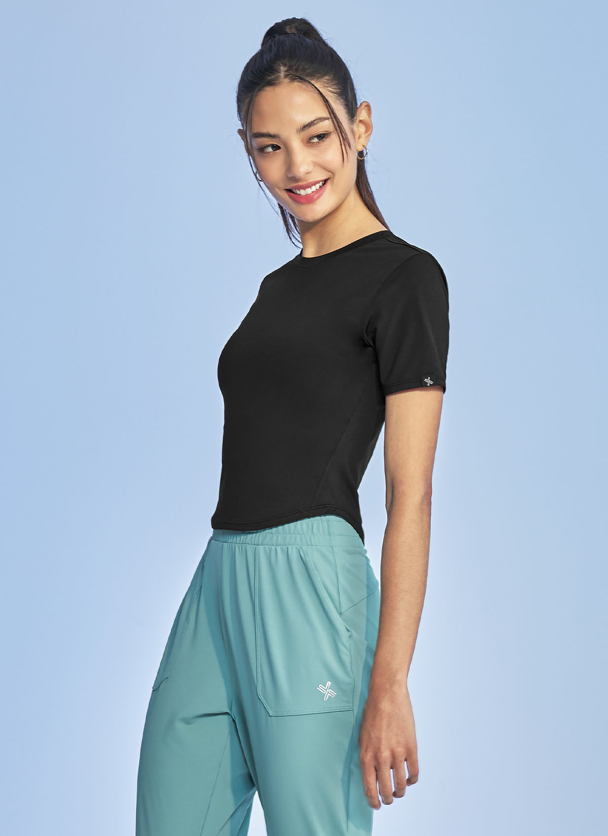 3-Pack Ice Feather Crop Short Sleeve Tops for Women - Summer Fashion, Casual Wear, Beach Outfits & Party Looks