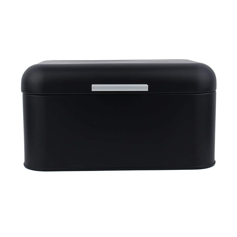 Fdit Metal Bread Box with Lid - Large Capacity Bread Storage Container for Kitchen Countertop, Perfect for Baking Materials Organization & Bread Holder for Daily Use
