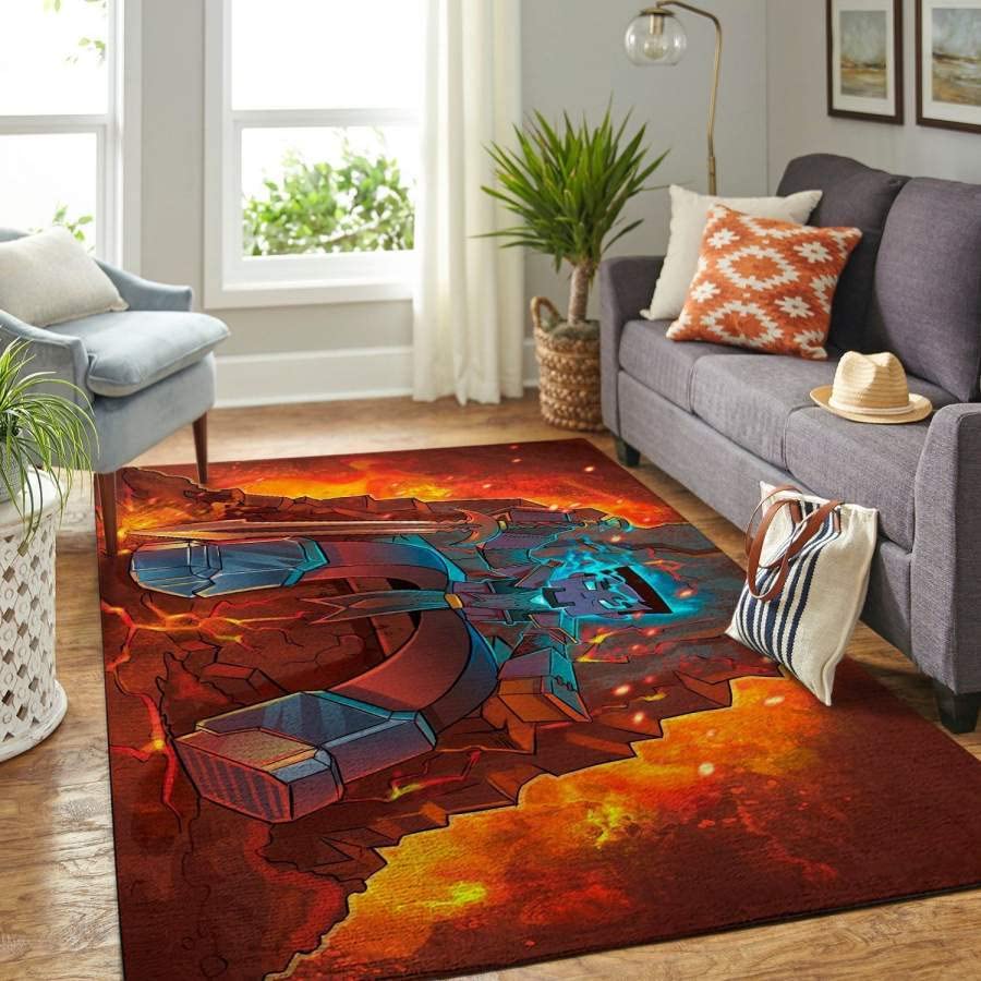 Non-Slip Gamer Rug - Soft Video Game Carpet for Bedroom, Living Room & Kitchen - Playstation & Xbox Gaming Decor - Perfect for Boys' Rooms & Game Lairs - PH120