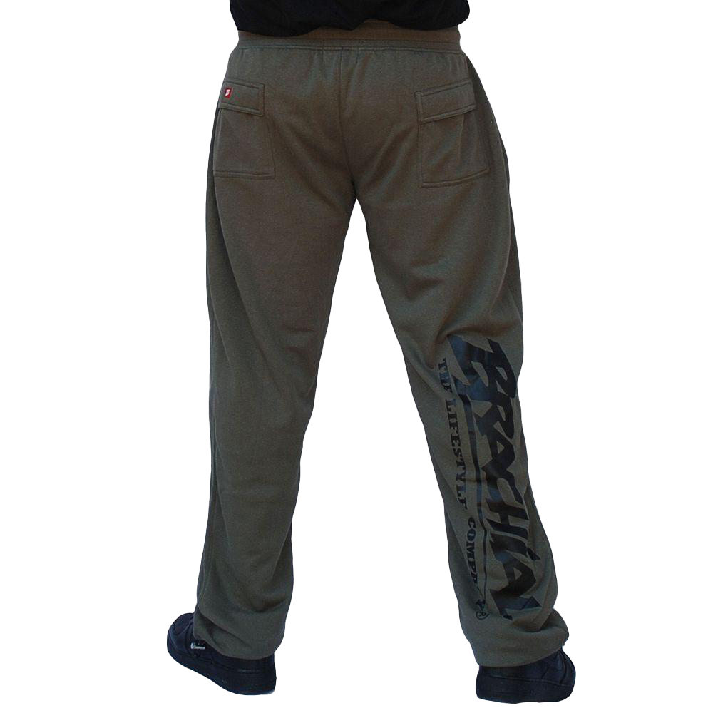 Lightweight Military Green Brachial Tracksuit Pants - Comfortable Joggers for Men & Women, Perfect for Gym, Running, and Casual Wear