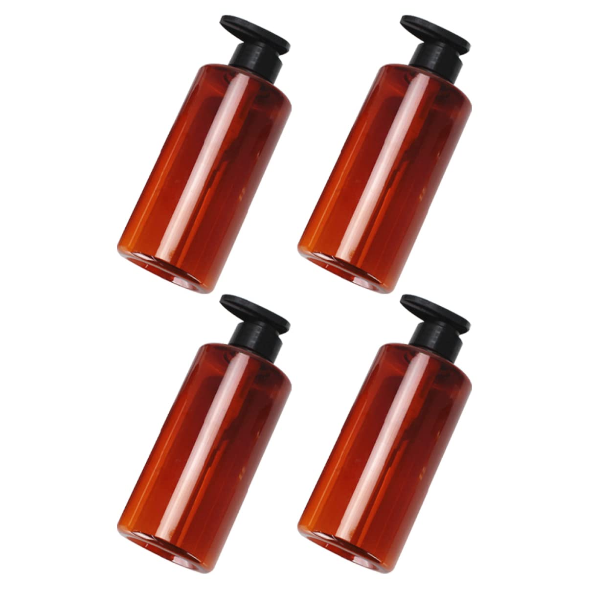 Beaupretty 500ml Empty Refillable Pump Bottles - Hand Soap Dispenser, Shampoo & Liquid Containers for Bathroom, Kitchen & Travel Use