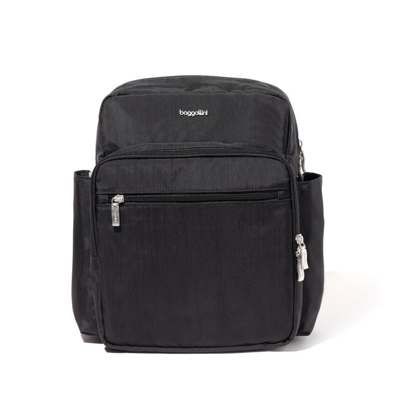 Baggallini Convertible Backpack Sling - Versatile Crossbody Bag for Women, Travel & Everyday Use | Lightweight, Water-Resistant & Multi-Functional