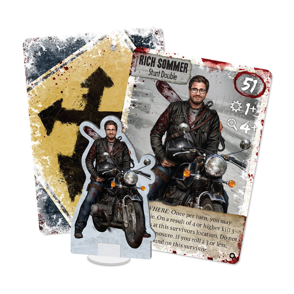 Dead of Winter Board Game Promo - Rich Sommer Exclusive Edition - Perfect for Game Nights & Collector's Displays