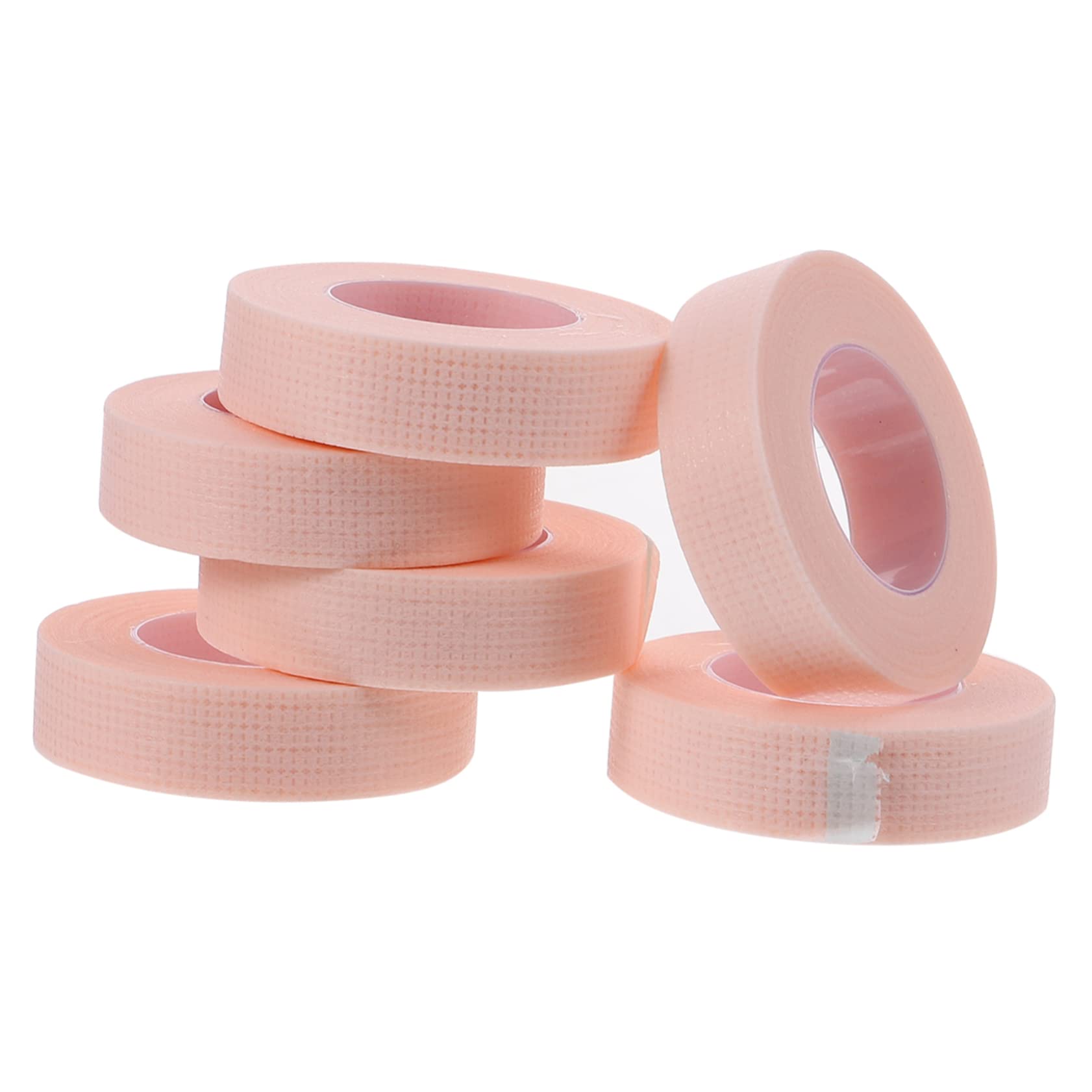 Beaupretty 2 Sets Breathable Eyelash Extension Tape - 6 Rolls x 2, Easy Application Lash Glue Tape for Professional & DIY Use - Perfect for Salon, Home & Travel Lash Extensions