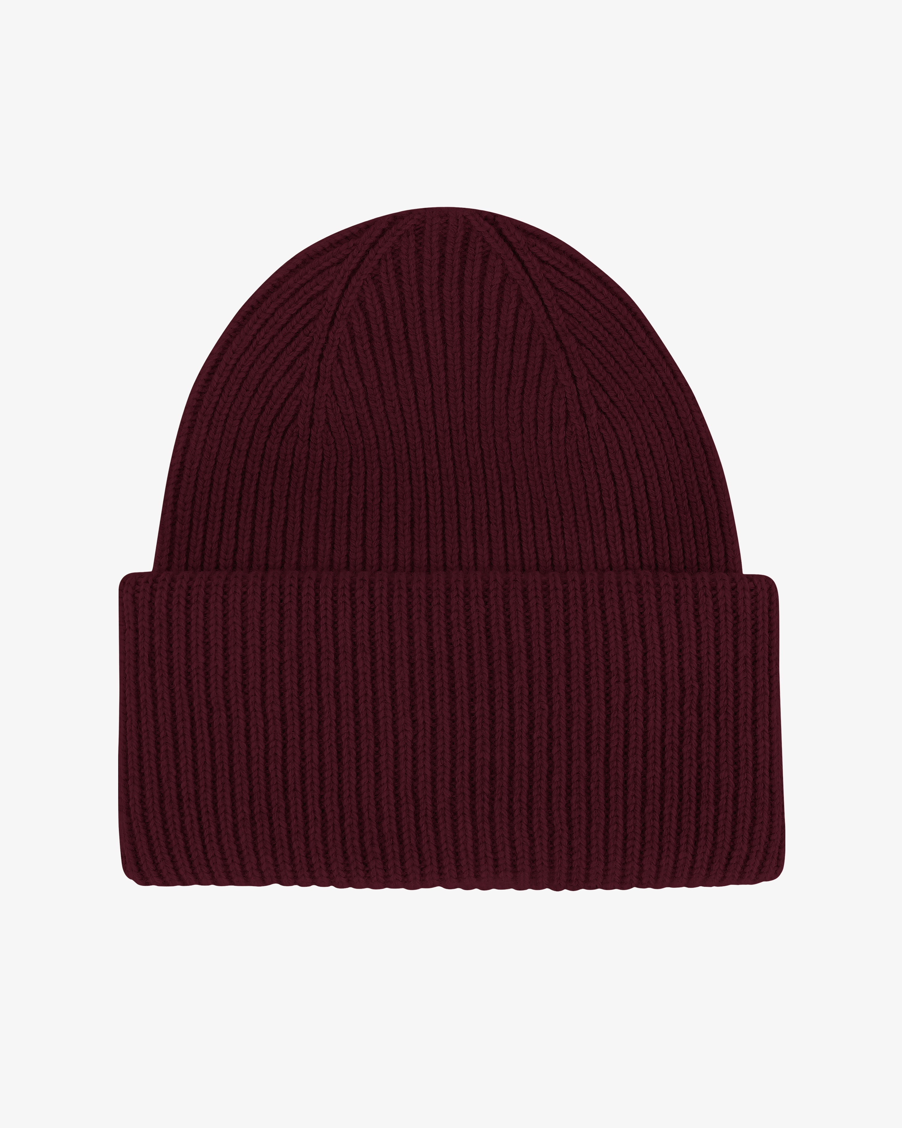 Premium Merino Wool Beanie Hat for Men & Women - Soft & Warm Oxblood Red Winter Hat for Skiing, Hiking & Outdoor Activities