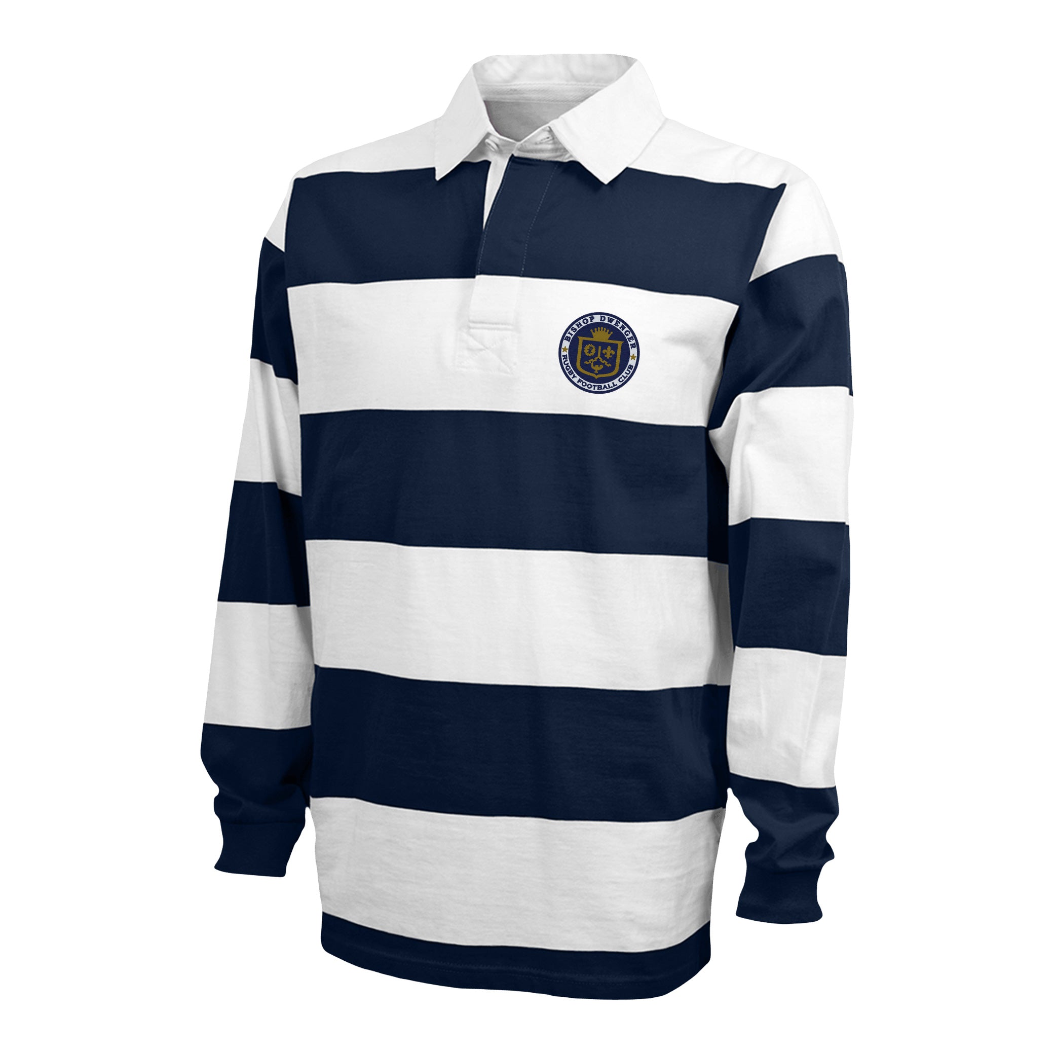 Bishop Dwenger RFC Cotton Social Jersey - Breathable & Comfortable Rugby Jersey for Men - Perfect for Rugby Matches, Training, and Casual Wear