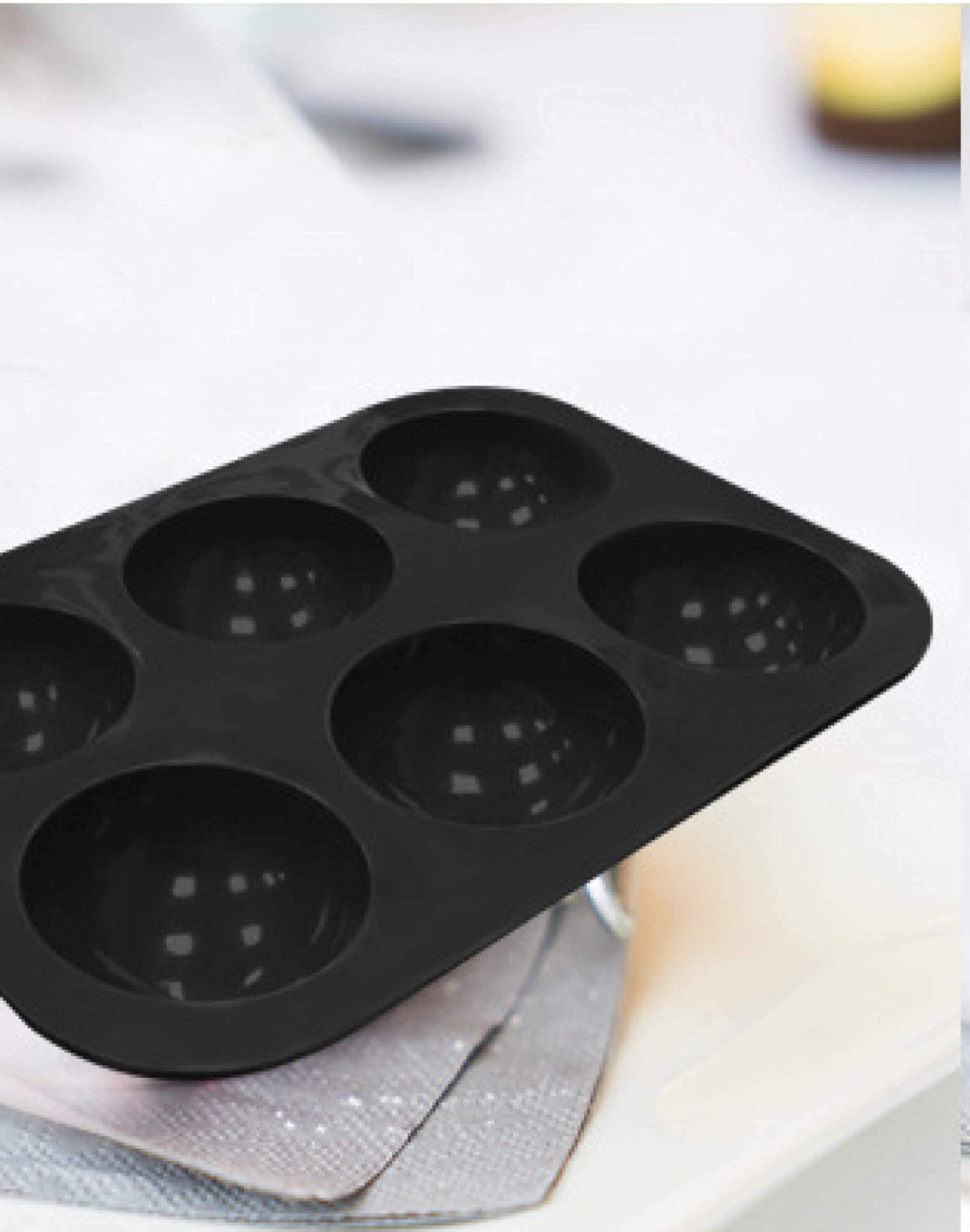 BLAZE (2 Pack) 6-Cavity Silicone Chocolate Candy Mold - Eco-Friendly Soft PVC Material for DIY Desserts, Baking & Candy Making - Perfect for Valentine's Day, Birthday Parties & Holiday Treats