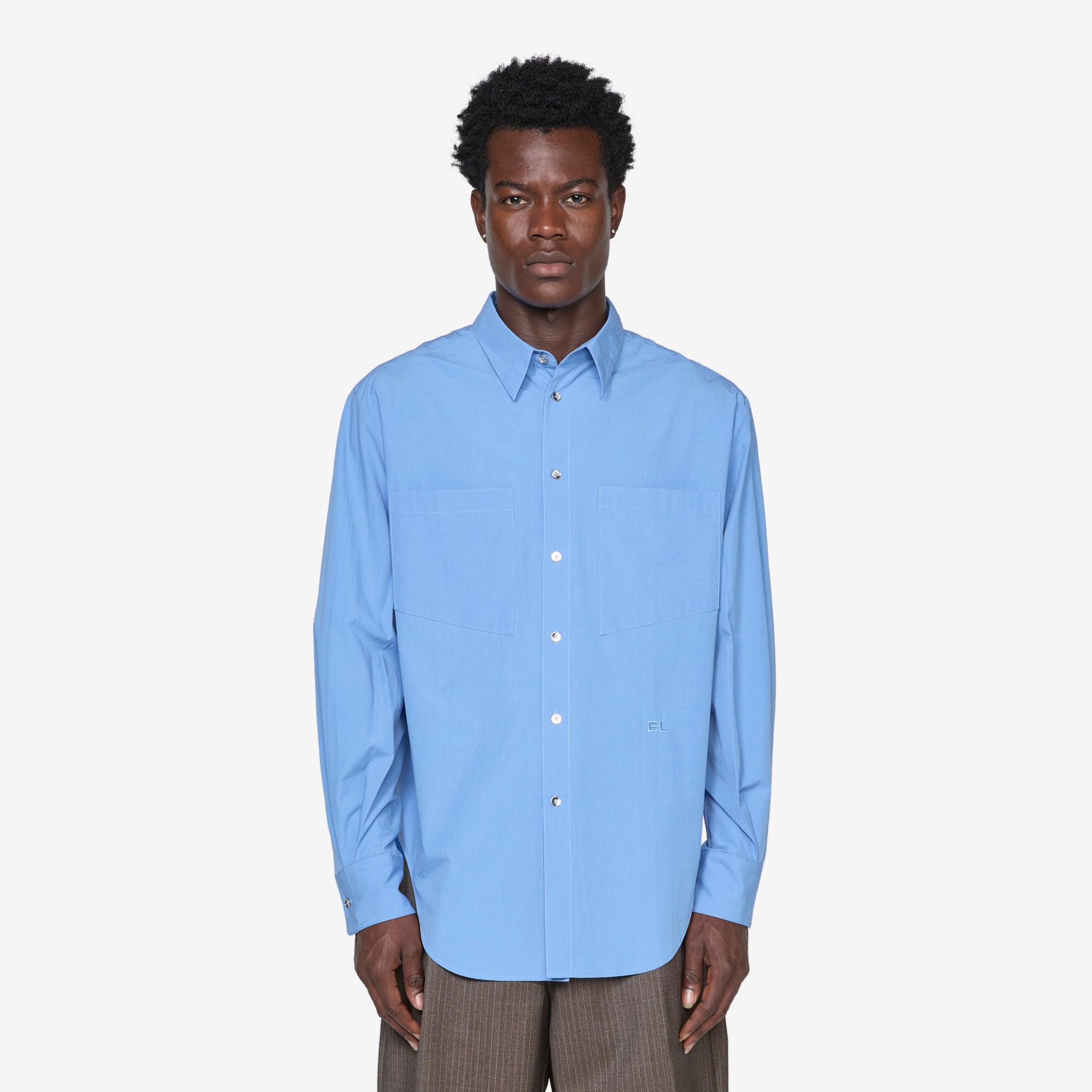 Premium French Blue Notebook Shirt - Stylish & Comfortable Casual Wear for Men & Women - Perfect for Office, Travel & Everyday Outfits