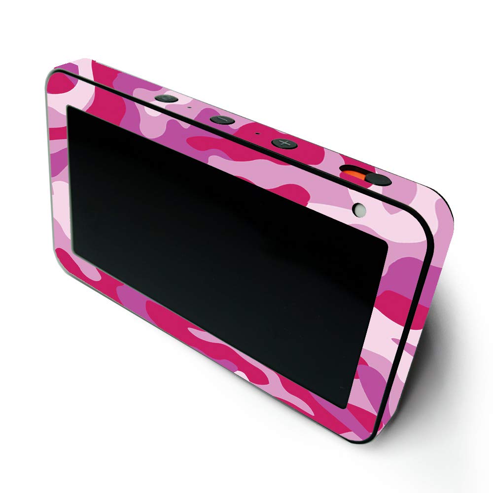 MightySkins Protective Vinyl Skin Wrap for Amazon Echo Show 5 (1st & 2nd Generation) - Pink Camo Design | Easy to Apply & Remove | Made in USA | Customizable Decal for Home & Office Decor