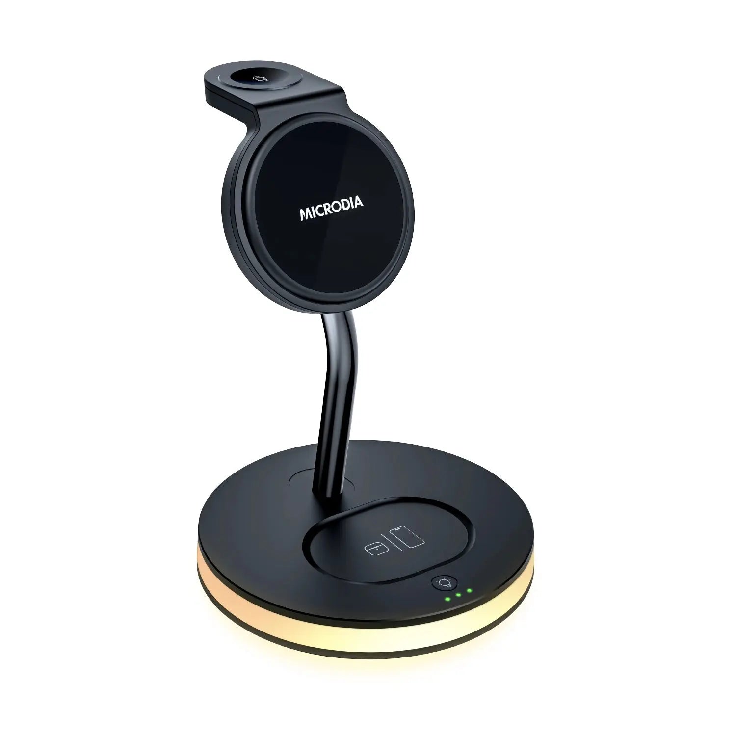 MICRODIA SNAPStation™ ELITE 33W 5-in-1 Magnetic Wireless Charging Station for iPhone, Samsung, AirPods - Fast Charging Stand for Home, Office & Travel