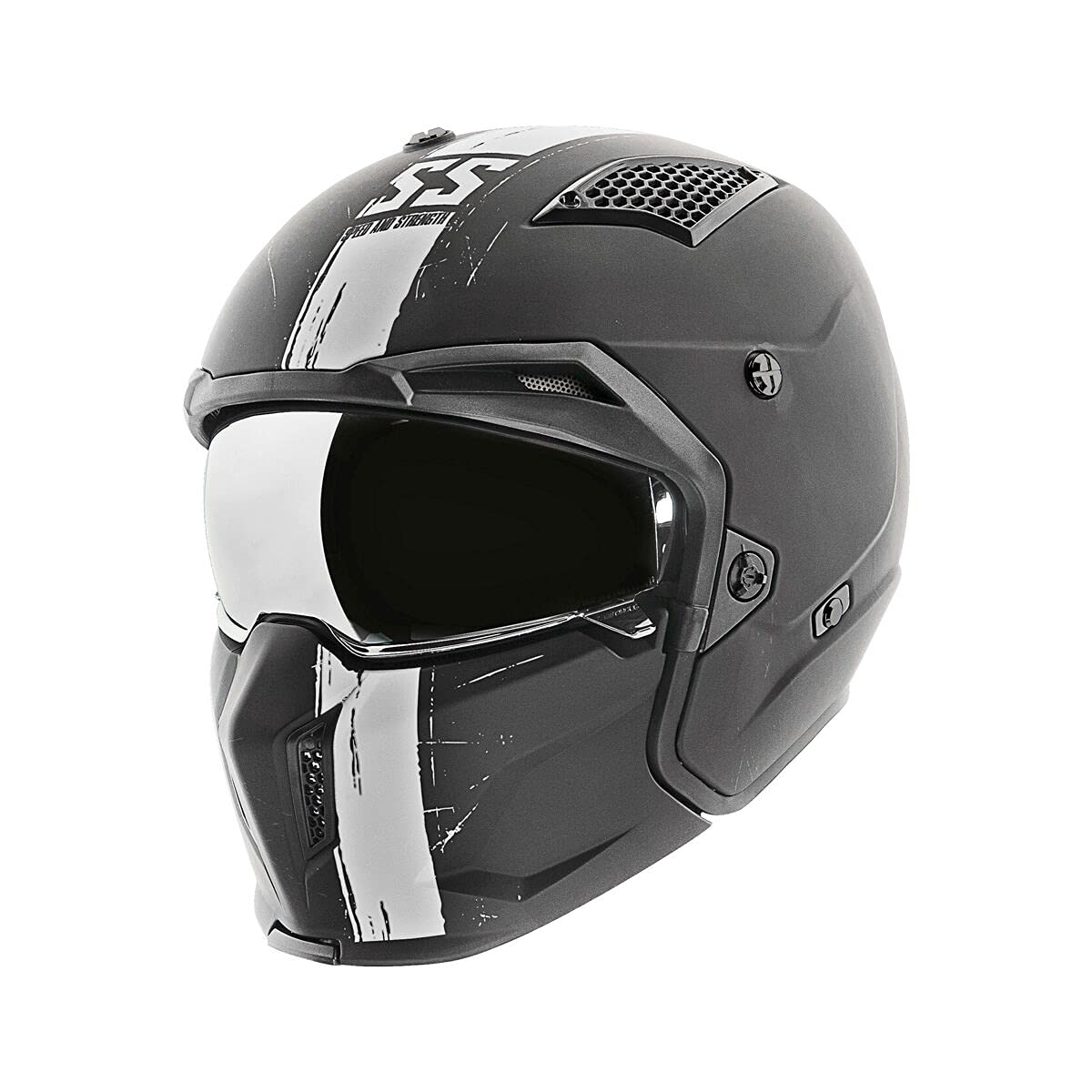 Speed and Strength SS2400 Tough As Nails Motorcycle Helmet - Durable Full Face Protection for Street Biking & Racing