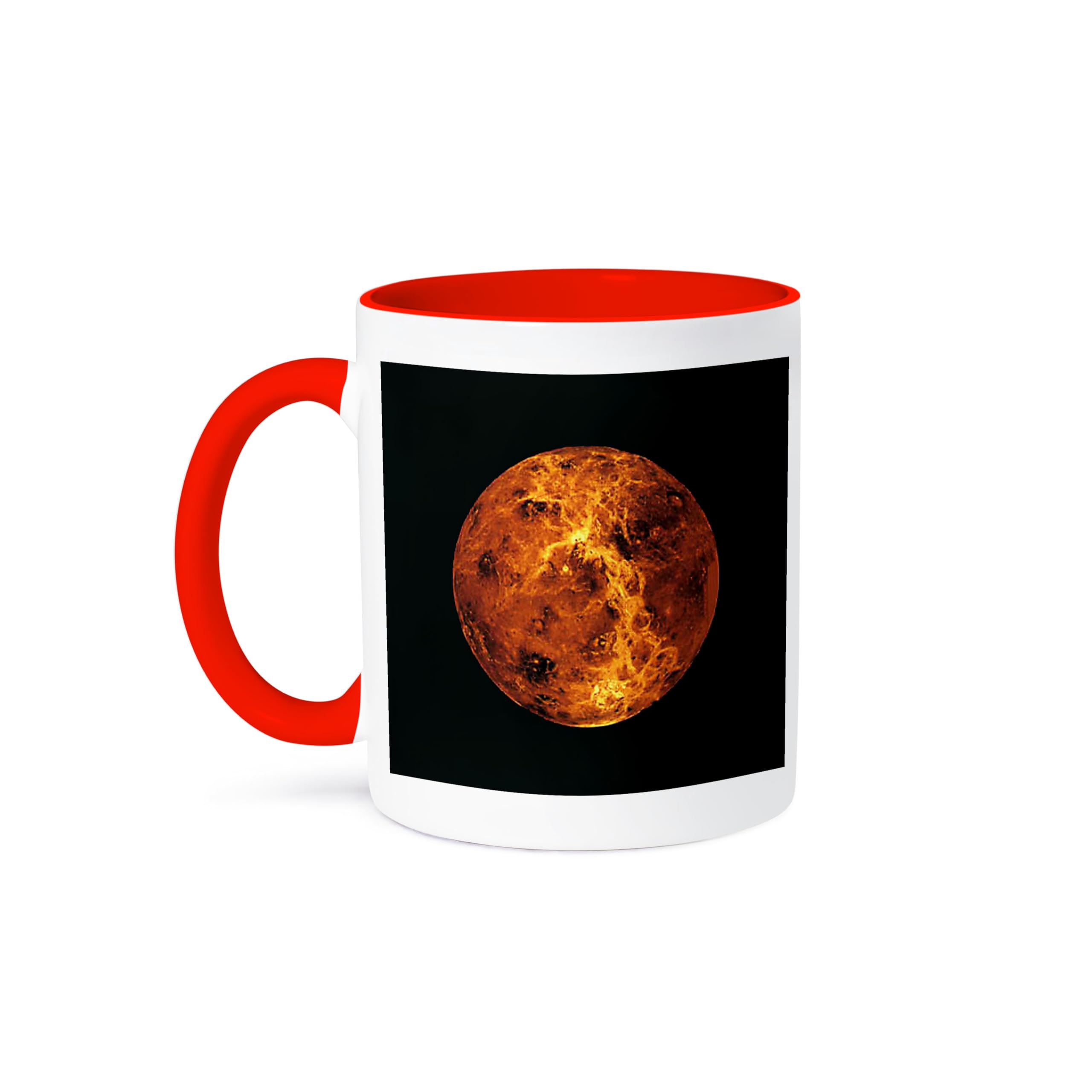 3D Printed Stars and Planets Mercury Mug - Unique Space-Themed Coffee Cup - Perfect for Astronomy Lovers, Office Use & Gift Giving