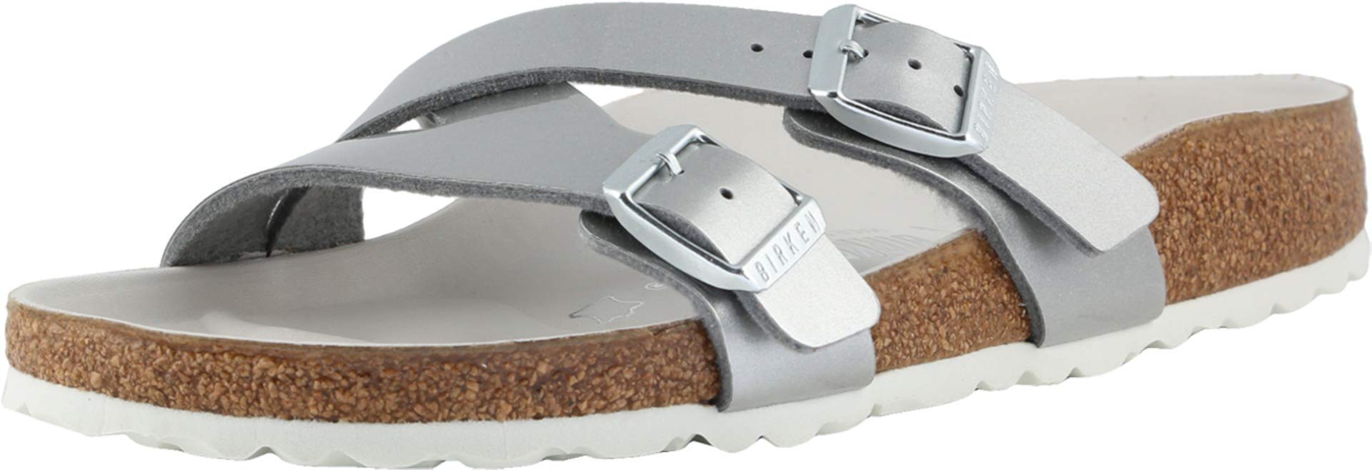 Birkenstock Women's Yao Sandals - Comfortable Cork Footbed & Adjustable Straps | Perfect for Casual Wear, Beach, and Summer Outfits