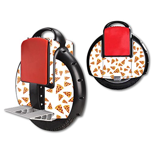MightySkins Protective Skin Wrap Cover Sticker for Airwheel X3 Self Balancing Electric Unicycle Scooter - Durable Vinyl Decal with Pizza Design - Perfect for Commuting, Urban Travel & Personalization