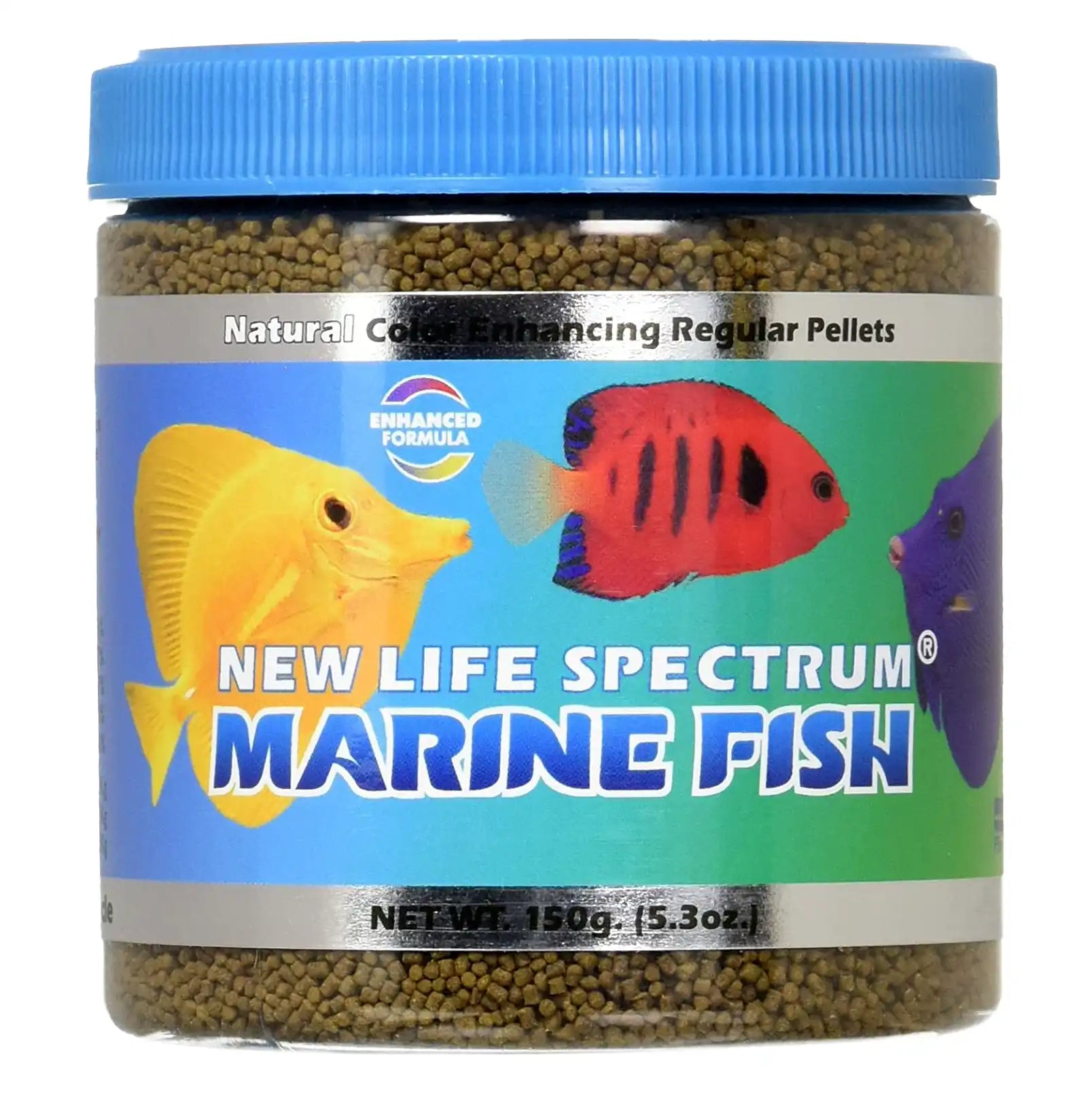 Premium New Life Spectrum Marine Fish Food - 150g High Protein Formula for Saltwater Fish | Ideal for Clownfish, Tangs & Angelfish | Reef Safe & Nutrient-Rich Diet