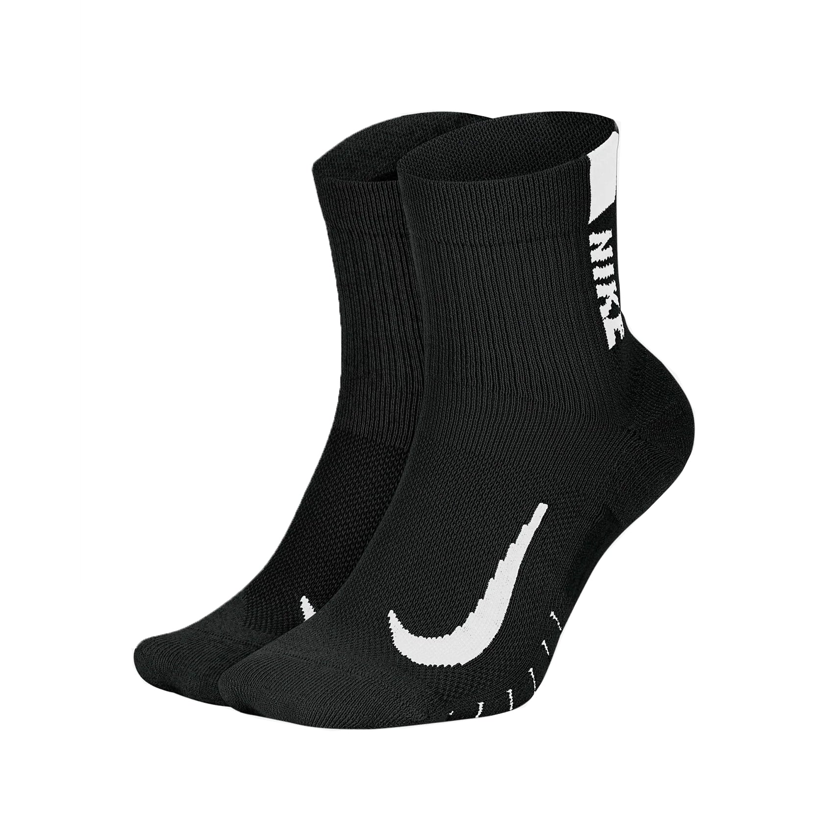 Breathable Unisex Nike Multiplier Ankle Socks for Running, Gym & Everyday Wear - Cushioned Support & Moisture-Wicking Performance