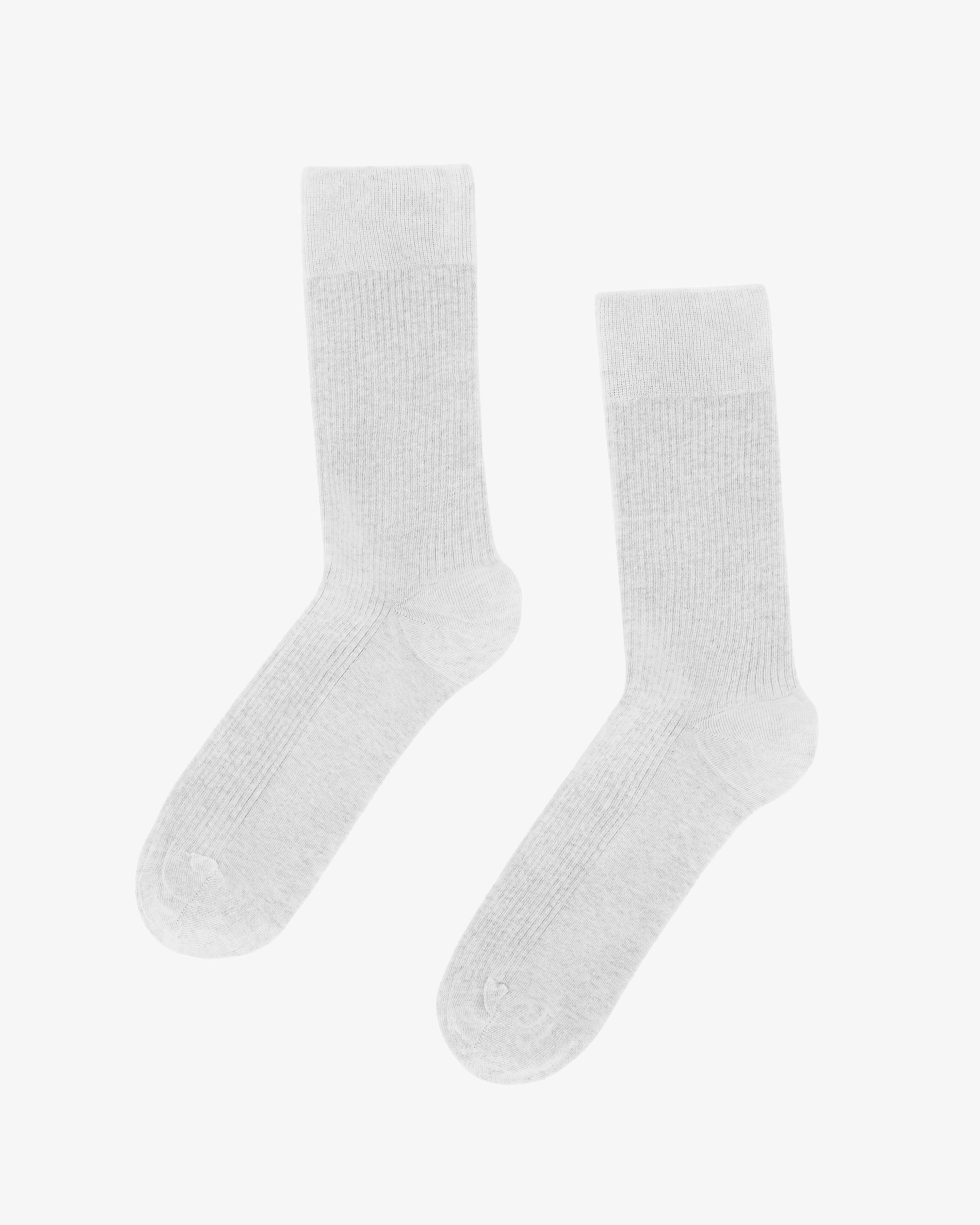 Organic Cotton Women's Classic Crew Socks - Optical White - Comfortable & Breathable for Everyday Wear, Workout & Casual Outfits