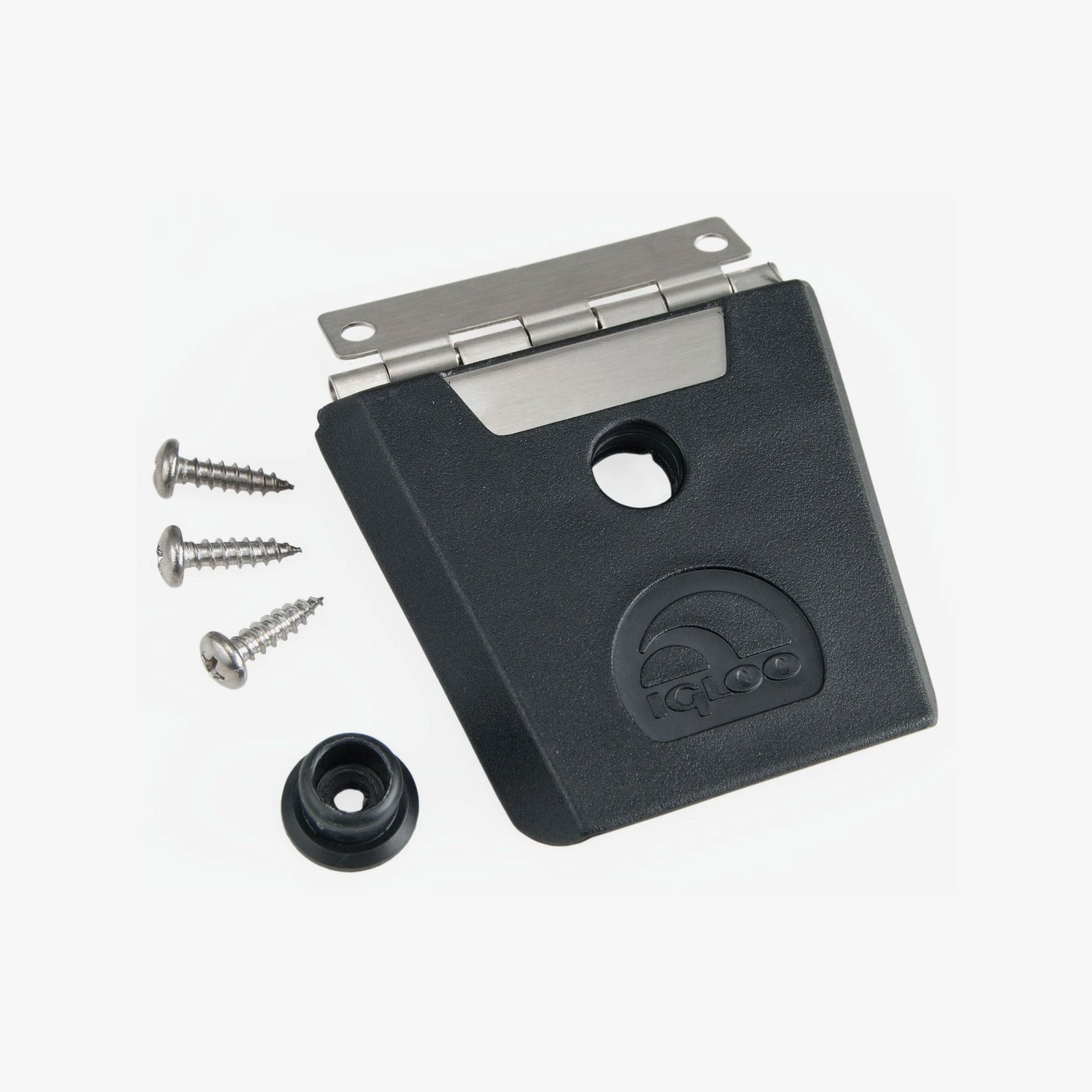 Universal Fit Hybrid Plastic & Stainless Steel Latch - Durable Cabinet & Toolbox Lock for Home, Garage, and Workshop Organization