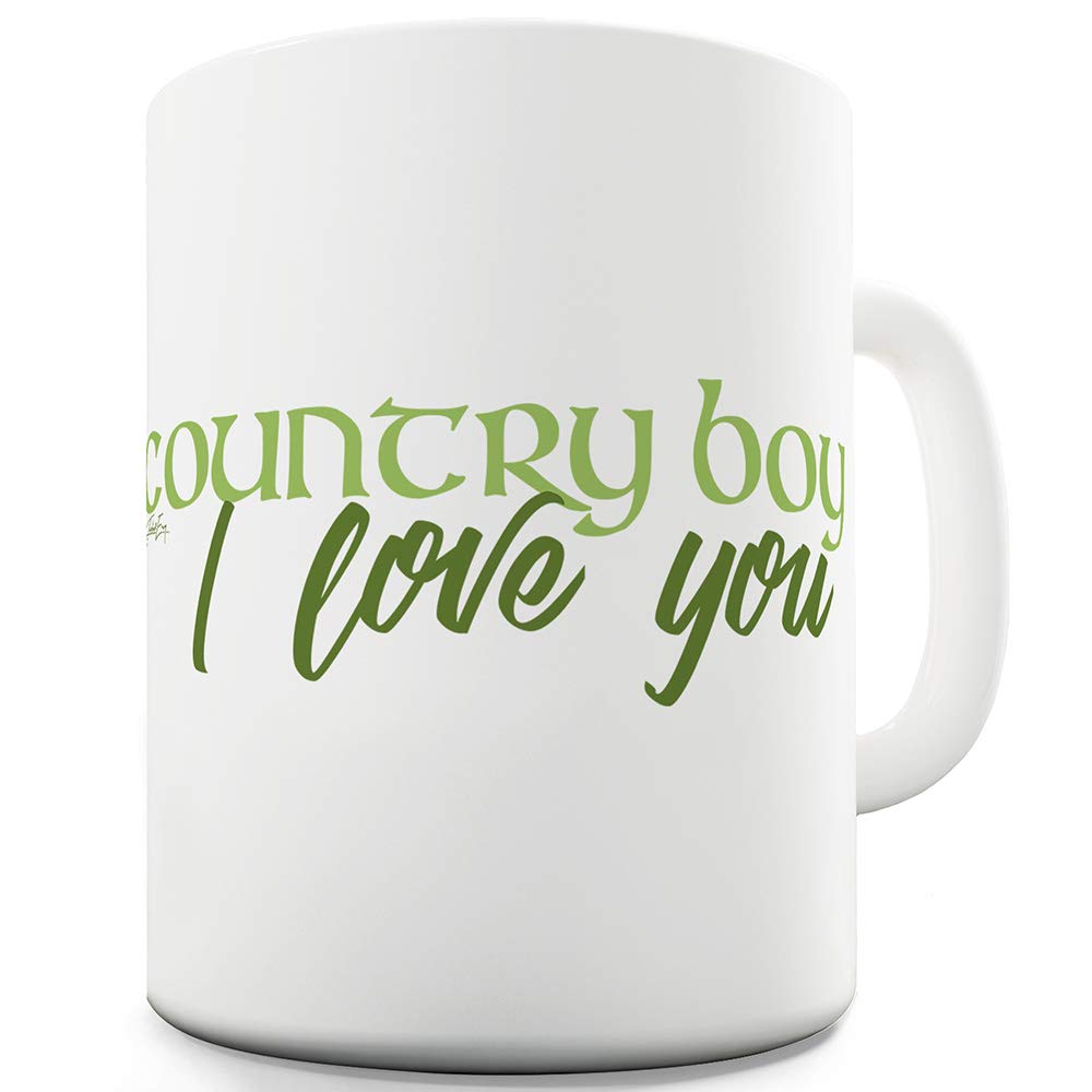 Country Boy 11oz Funny Coffee Mug for Dad - Perfect Gift for Father's Day, Birthday & Office Use