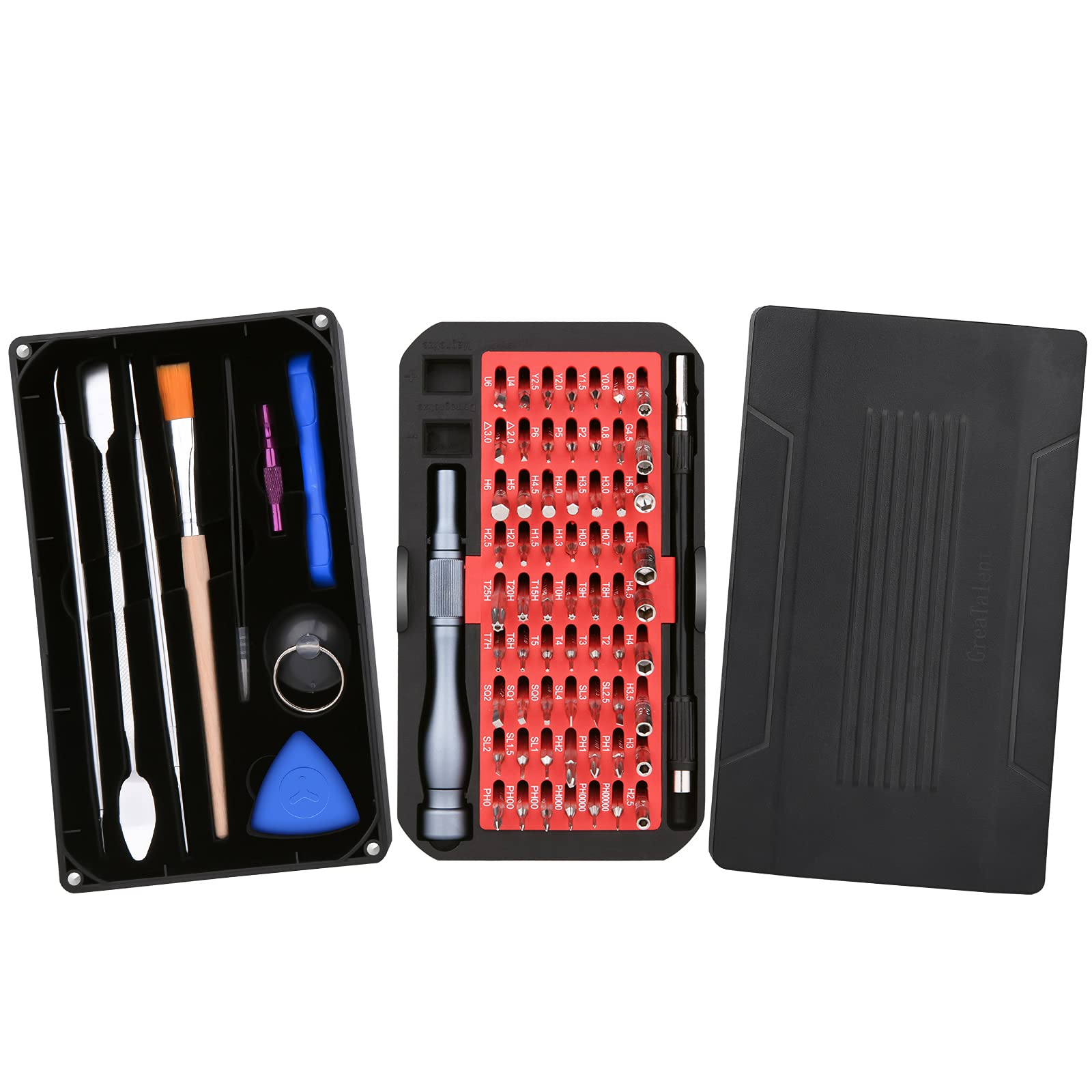 **GreaTalent 76-in-1 Precision Screwdriver Bit Set - Magnetic Electronics Repair Tool Kit for iPhone, iPad, Android, MacBook, PC, Laptop, Apple Watch, Switch, Xbox, PlayStation - Perfect for DIY Repairs & Tech Maintenance**