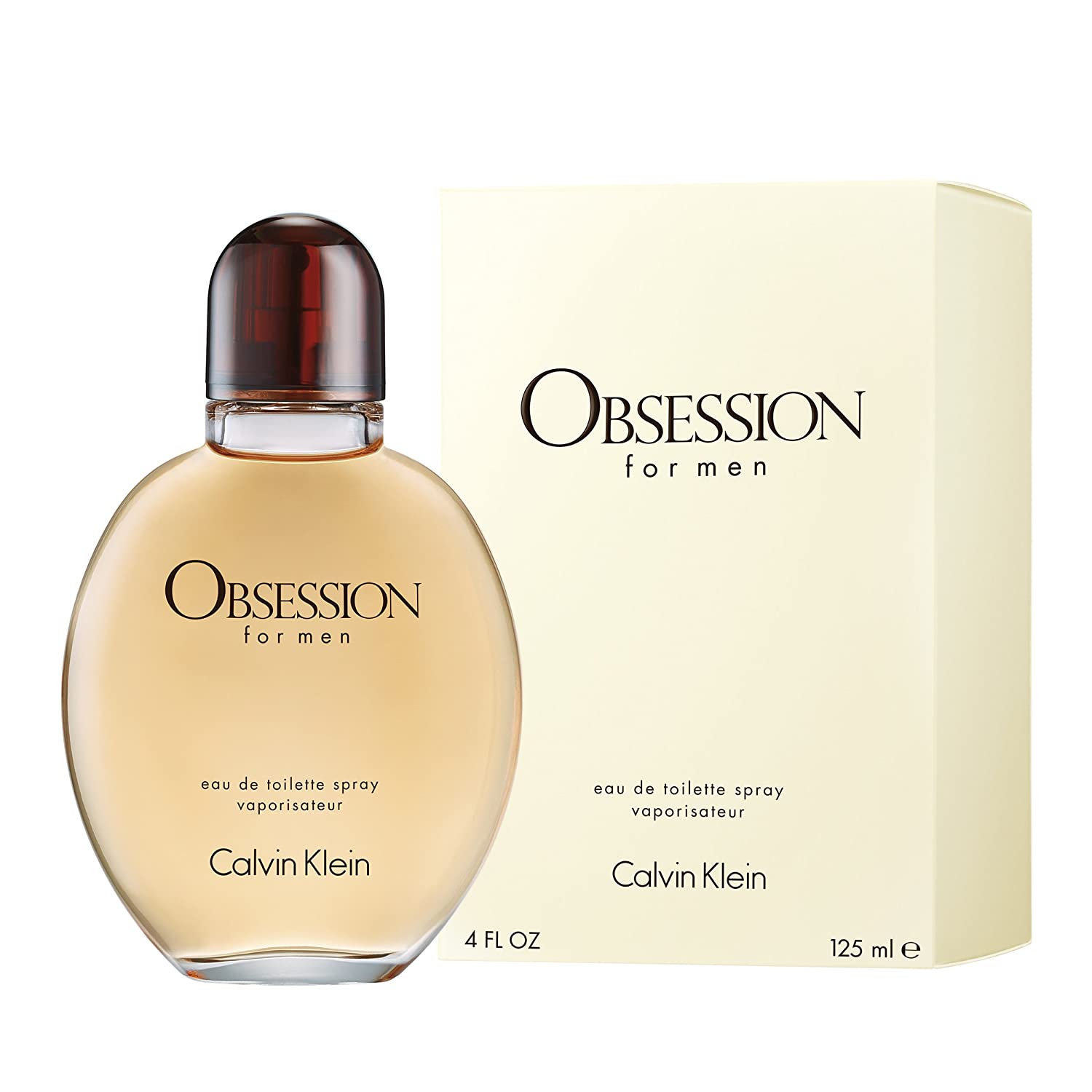 Calvin Klein CK Obsession Eau de Toilette Spray for Men - Fresh & Sensual Fragrance for Everyday Wear, Date Nights & Special Occasions