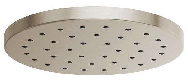 14 H2OKinetic Round Raincan Shower Head 2.5 GPM   Brushed Nickel 81987 BN 2.5 Brizo