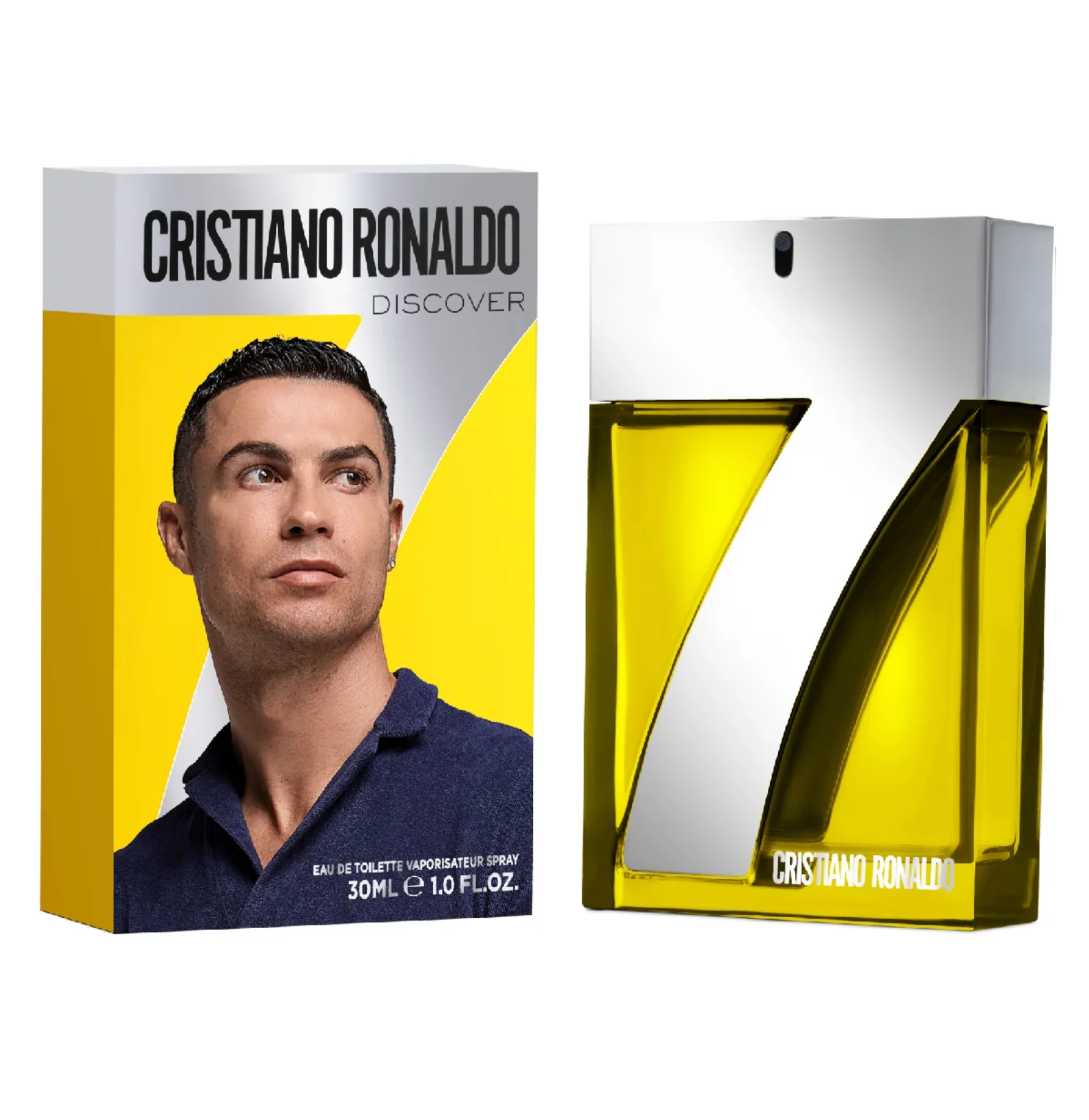 Cristiano Ronaldo Discover 100ML Eau de Toilette Spray for Men - Fresh Scent Cologne for Daily Wear & Special Occasions