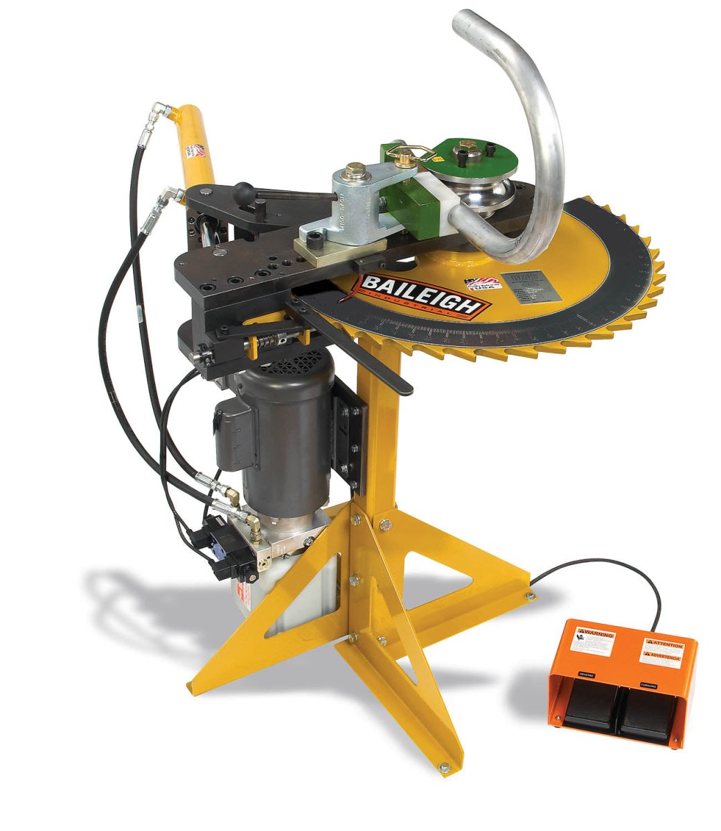 Baileigh Industrial RDB 125 Rotary Draw Tube Bender - Perfect for Metal Fabrication, Automotive Repair, and DIY Projects