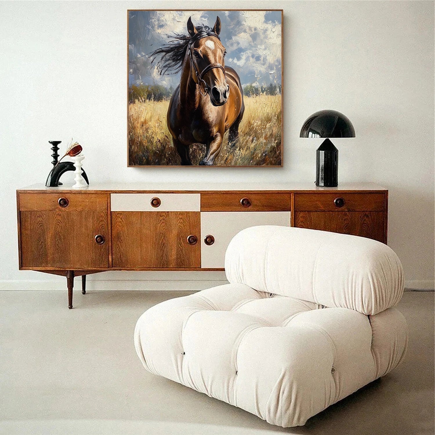 Animal Art Painting #AP130 - Handmade Wildlife Canvas Art for Home & Office Decor | Perfect for Living Room, Bedroom, or Gift