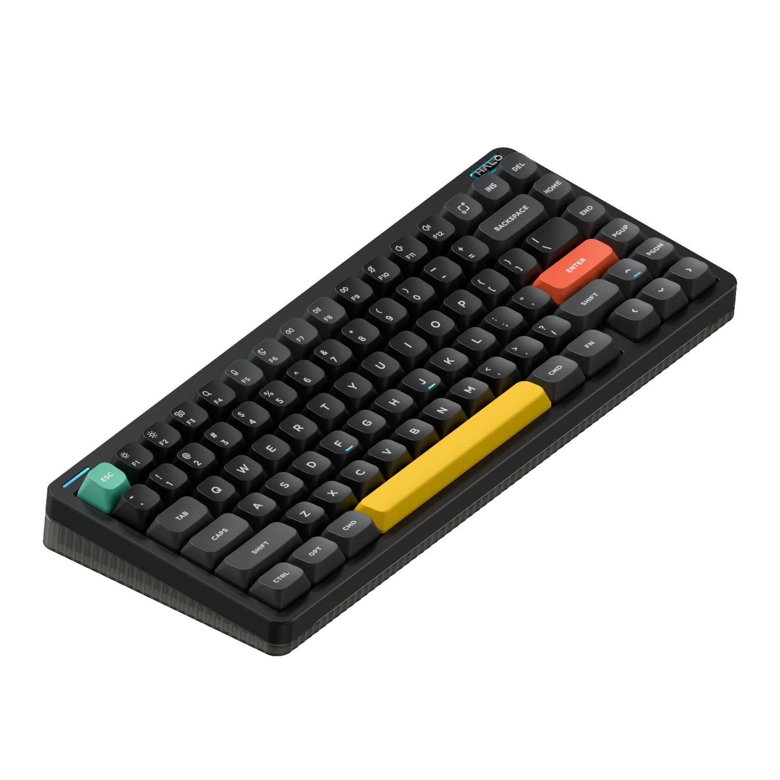 Nuphy Halo75 V2 Wireless Mechanical Gaming Keyboard - 75% RGB Backlit, Hot Swappable for PC/Mac Gaming