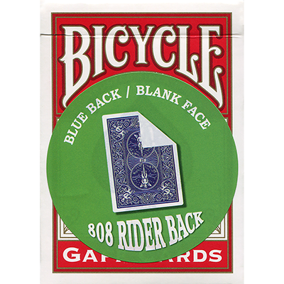 Blue Blank Face Bicycle Playing Cards - Premium Poker Cards for Magic Tricks, Card Games & Collectors - Perfect for Poker Nights, Cardistry & Magic Performances