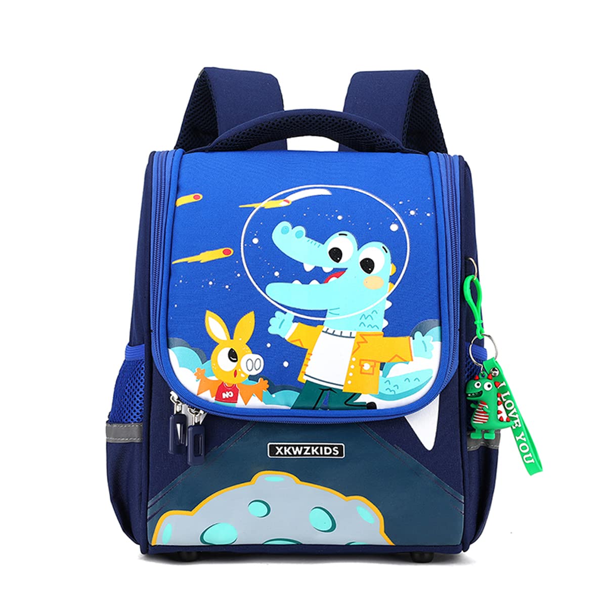 Qckarobe Dinosaur Toddler Backpack for Boys & Girls 2-5 Years - 12 Inch Cute Preschool Backpack for Kindergarten, School & Travel | Perfect for Daycare, Outings & Daily Adventures