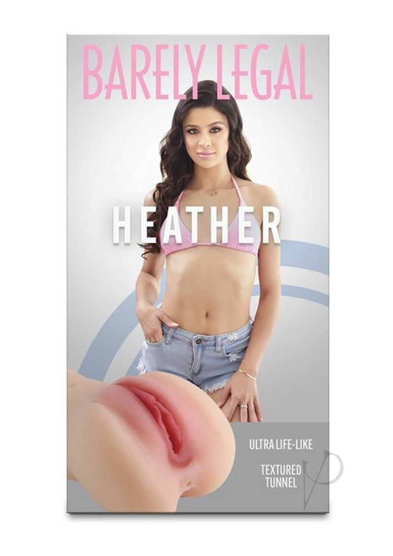 Barely Legal Heather Stroker Closed End Male Masturbator - Realistic Pussy Texture in Caramel - Perfect for Solo Pleasure and Discreet Use at Home