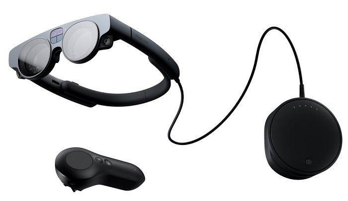 Magic Leap 2 AR Smart Glasses - 256GB Storage | Lightweight Augmented Reality Headset for Developers & Professionals | Perfect for Enterprise Training, Medical Visualization & Industrial Design