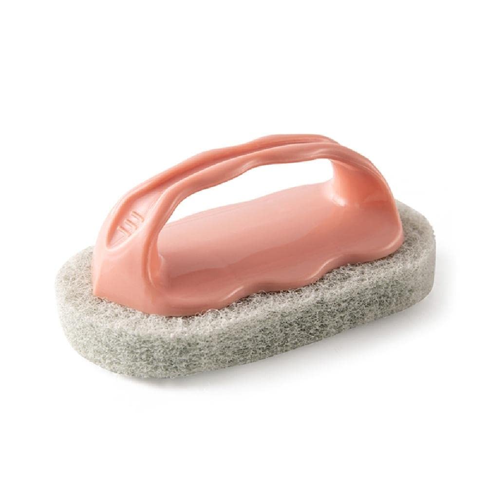 Ergonomic Bathroom Scrubber Brush - Powerful Cleaning for Shower, Sink & Dishes