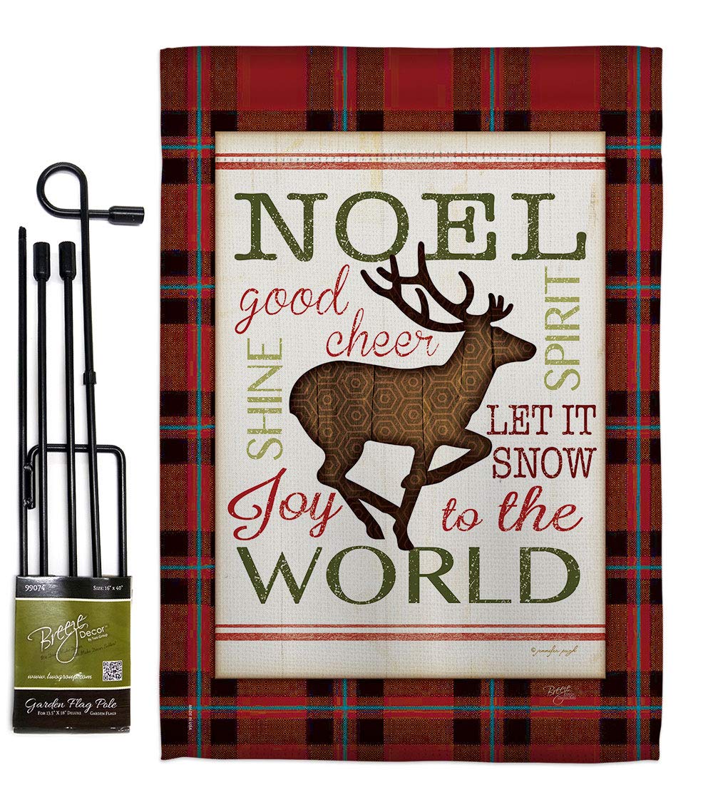 Cheer to Reindeer Christmas Banner Set 13x18.5