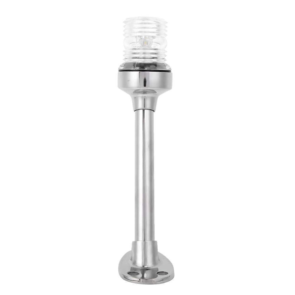 Yctze 12-24V LED Marine Navigation Light - Waterproof Boat Stern Anchor Light for Yachts & Sailboats | Durable Marine Grade Signal Lamp for Night Sailing, Fishing & Water Safety