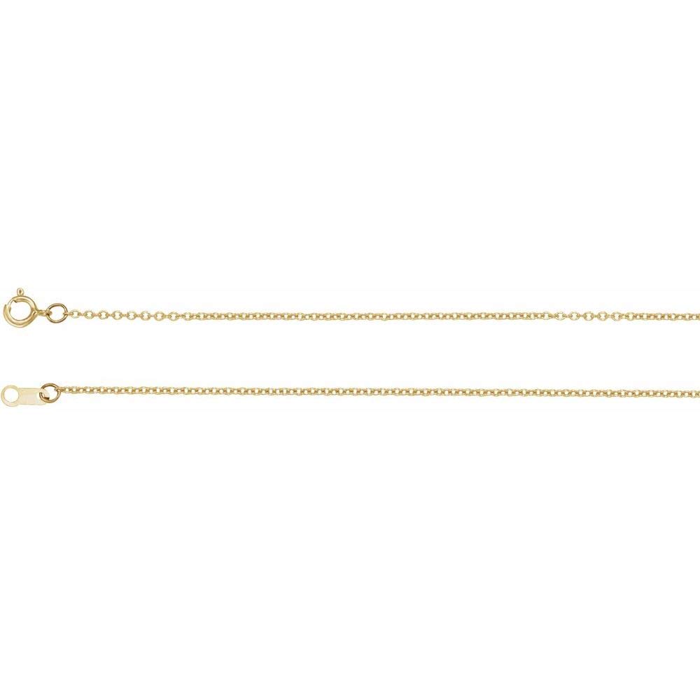 1mm Adjustable Cable Chain Necklace - Dainty & Stylish Jewelry for Women - Perfect for Layering, Everyday Wear & Gifts