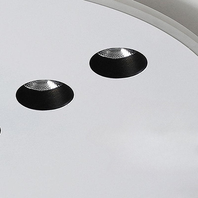 Modern LED Minimalist Ceiling Light with Adjustable Spotlights - Perfect for Living Room, Bedroom, and Office Lighting