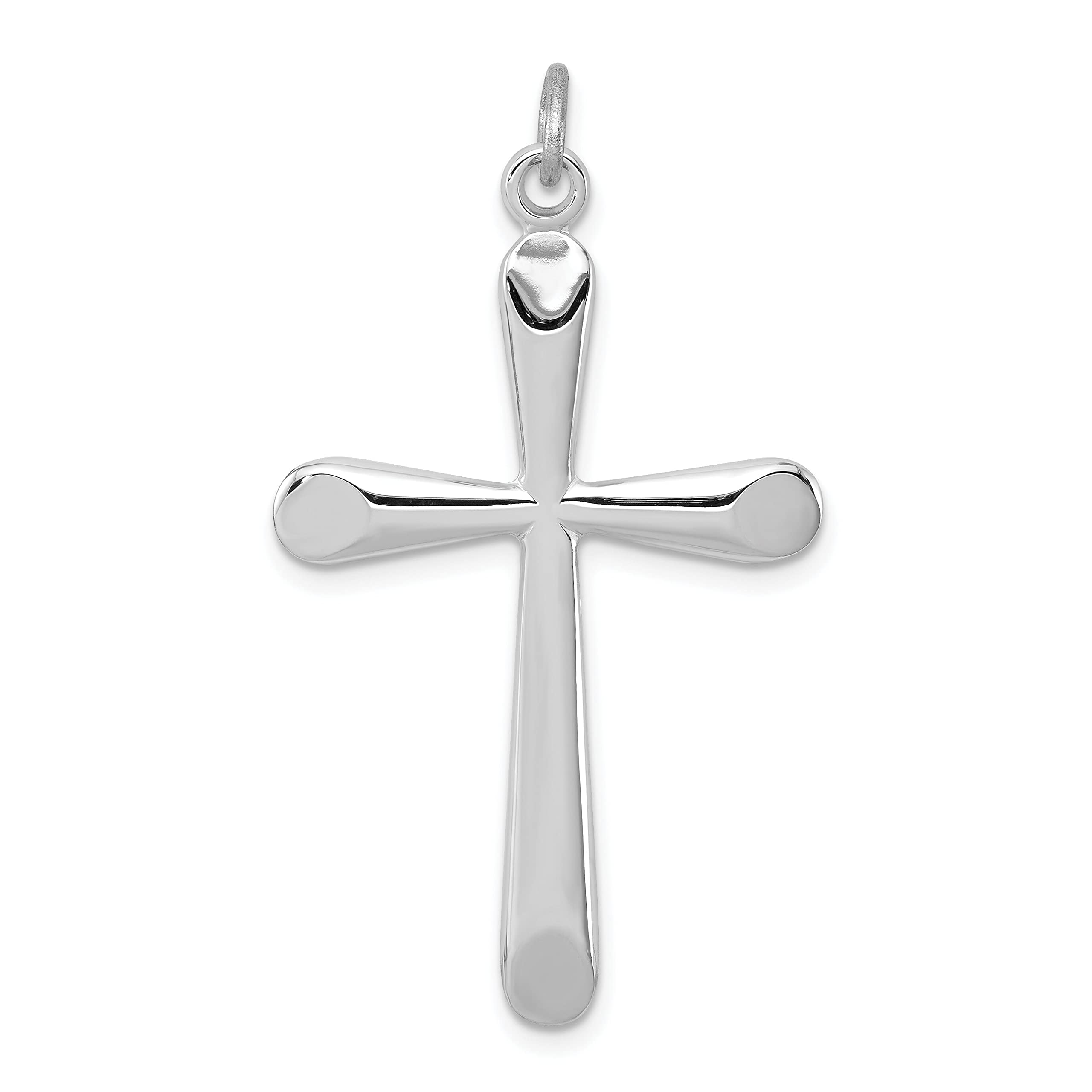 925 Sterling Silver Cross Pendant Necklace for Women & Men - Religious Jewelry Gift for Baptism, Confirmation & Everyday Wear