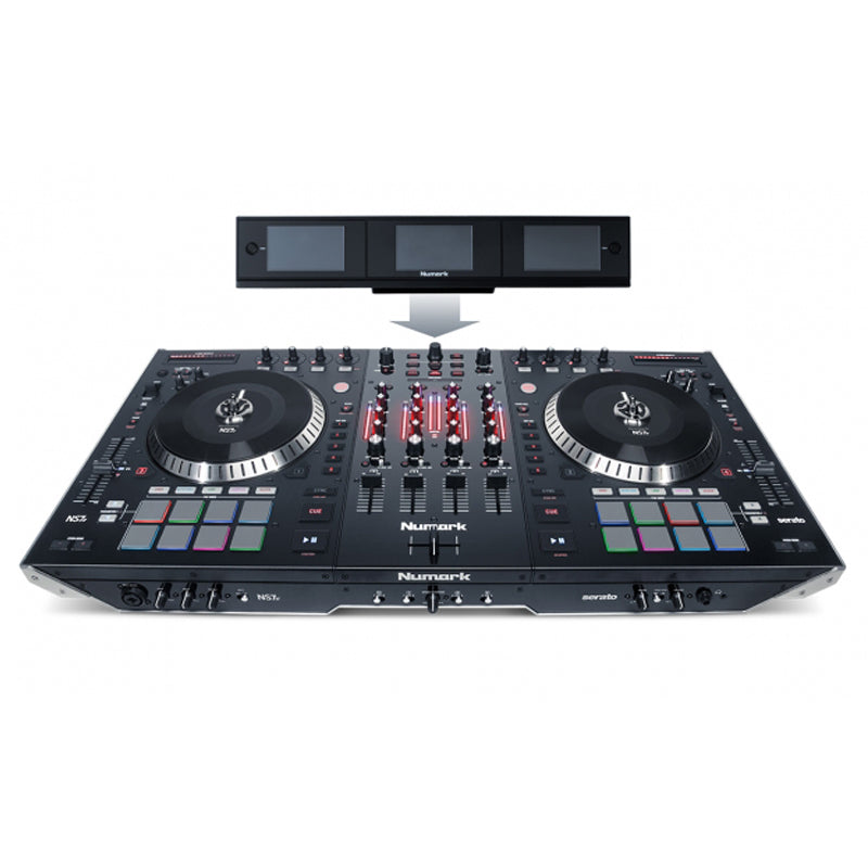 Numark NS7II Professional DJ Controller - High-Performance Mixing & Scratching for Clubs & Events