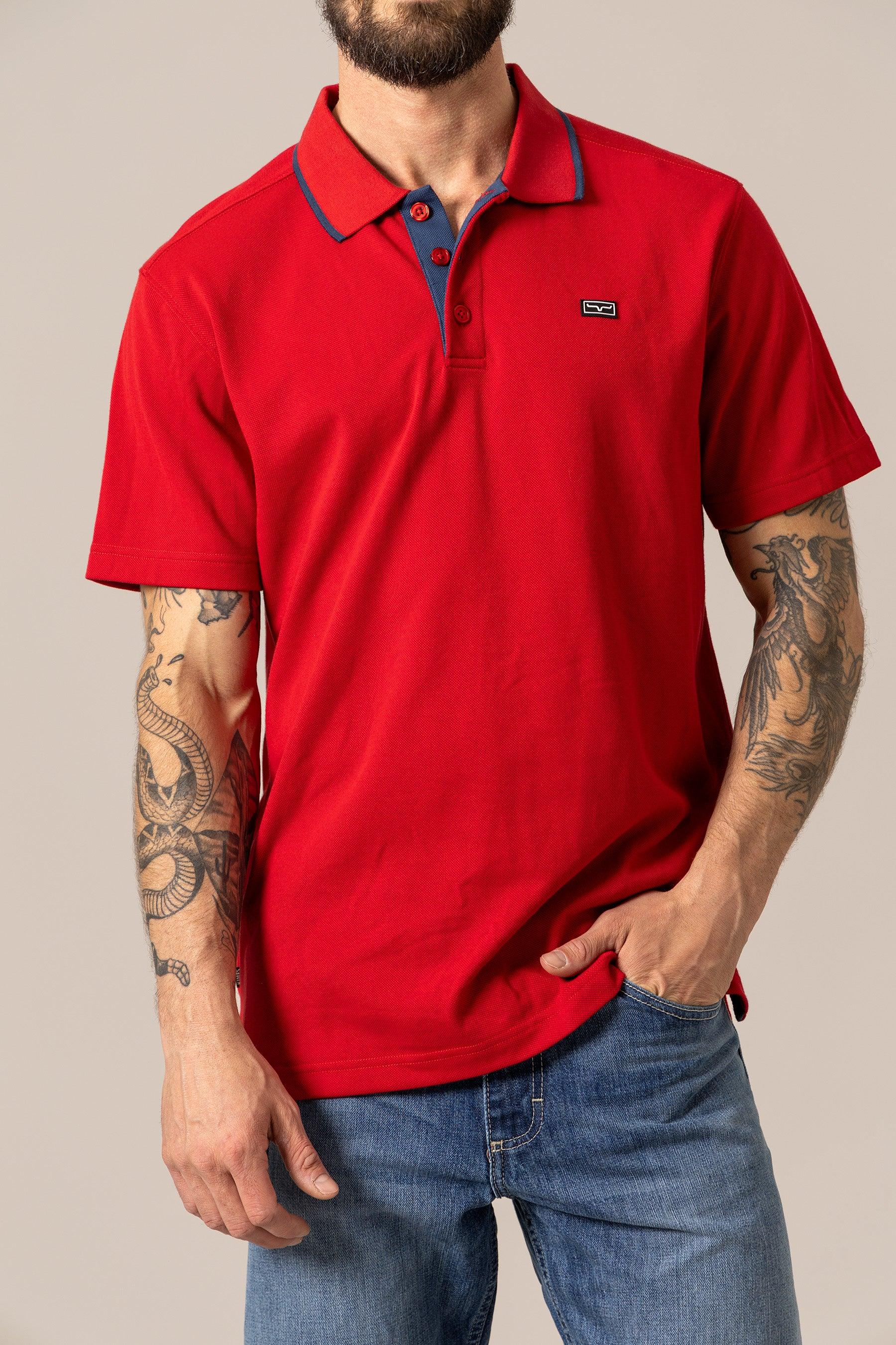 El Capitan Men's Classic Polo Shirt - Comfortable & Stylish Cotton Knit Top for Casual Wear, Golf, and Business Casual Outfits