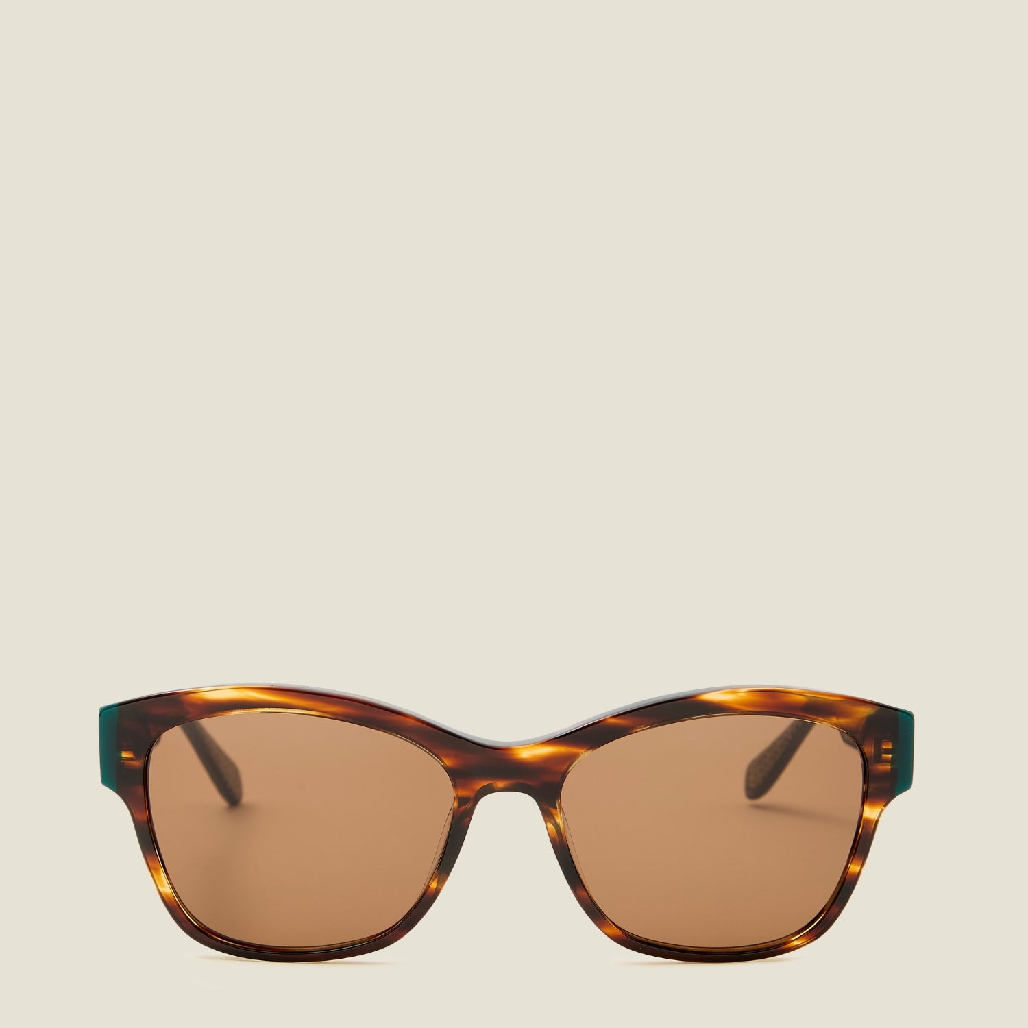 Stylish Wisteria Sunglasses - Tortoiseshell & Teal Frame - UV Protection - Perfect for Beach, Driving, and Outdoor Activities