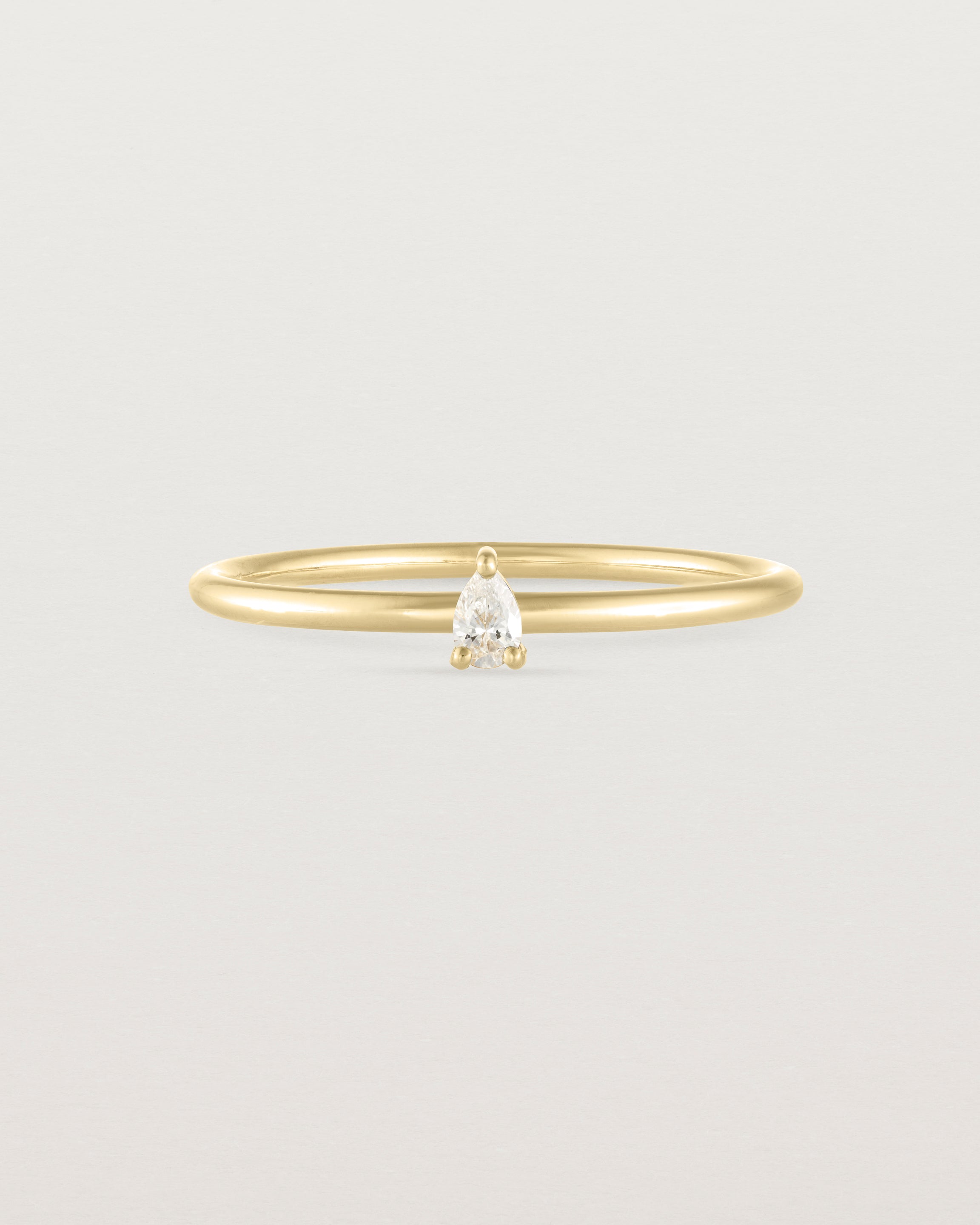 Danaë Stacking Ring with Diamond - Elegant Ready-to-Wear Jewelry for Women | Perfect for Everyday Wear, Date Nights & Special Occasions