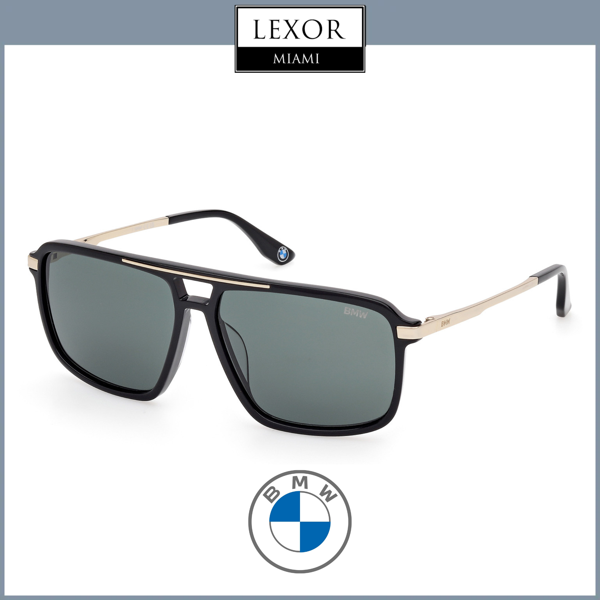 BMW BW0059 H 5801N Polarized Sunglasses for Men & Women - UV Protection, Stylish Design - Perfect for Driving, Outdoor Sports & Travel