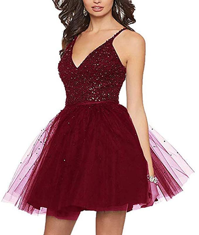 Elegant Short Tulle A-Line Prom & Homecoming Dresses for Teen Girls - Perfect for School Dances, Parties & Special Occasions