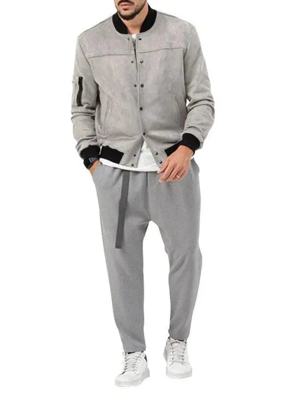 Men's Casual Warm Jacket - Lightweight Winter Coat for Outdoor Activities & Daily Wear